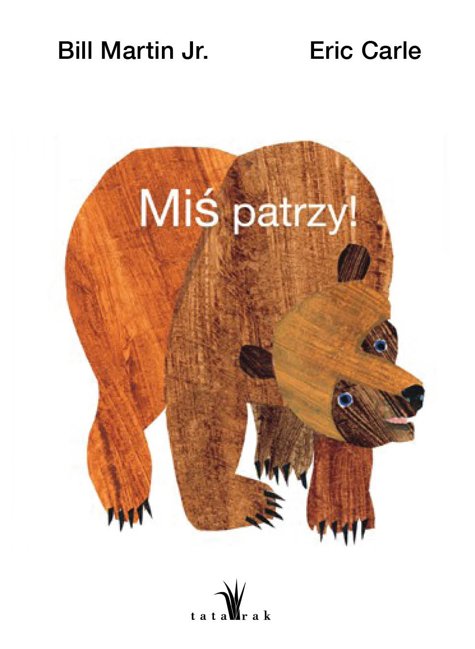 Miś patrzy - okładka