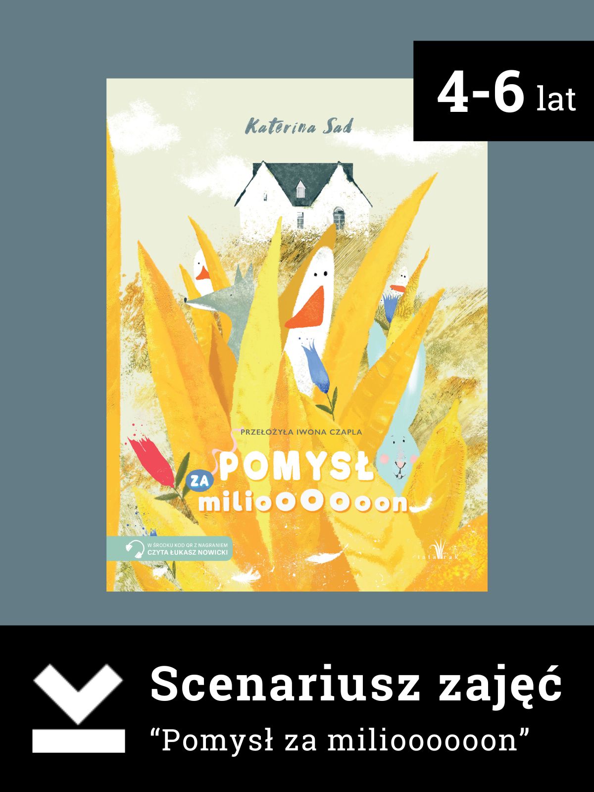 Pomysł za milioooooon - Scenariusz zajęć