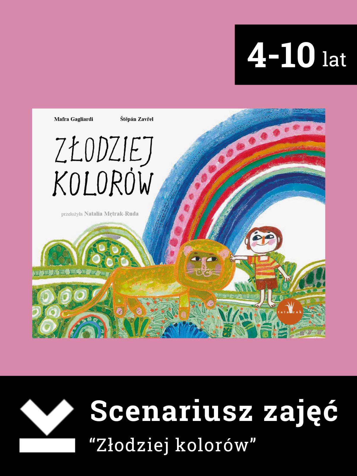 Złodziej kolorów - Scenariusz zajęć